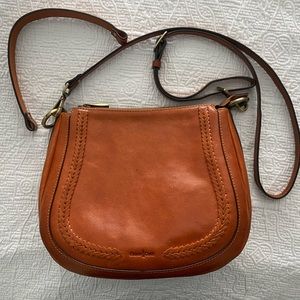 Florence Italian Leather Purse Crossbody/Arm Strap